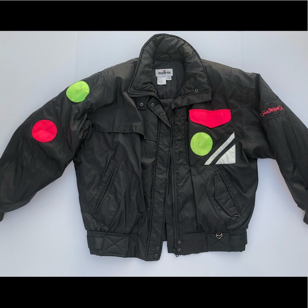 Vintage ski wind breaker jacket